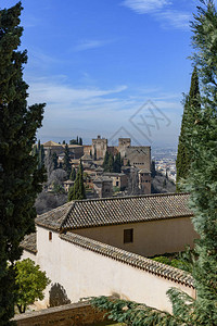 西班牙格拉纳达阿拉姆布拉的PalaciodelGener图片
