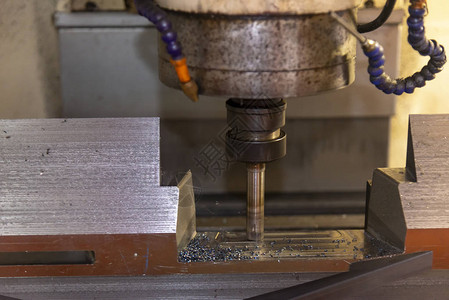 CNC磨机用指数式平板末端工具切割金属模具部分图片