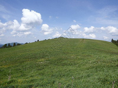 高山草原卢波克纳谷斯洛伐克VelkaFatra大法特拉西喀图片