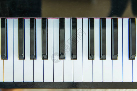 钢琴或电子音乐键盘合成器图片
