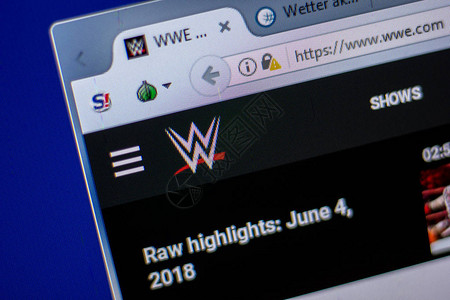 WWE网站主页图片素材