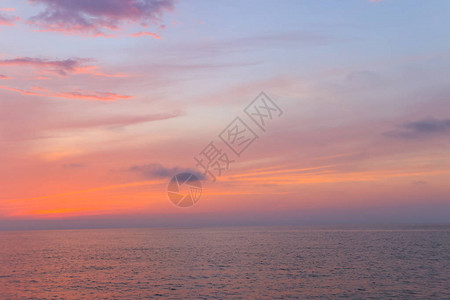 美丽的黑海落日图片