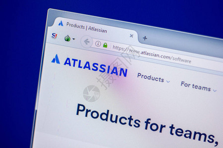 Atlassian网站主页图片