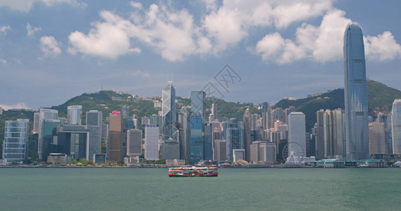 2018年5月31日香港维多利亚港图片