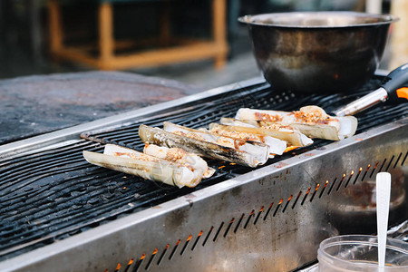 马来西亚马六甲Jonker街夜市Grilled海图片