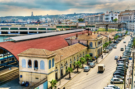 阿尔及利亚首都Algier中心火车站阿尔及利亚首都图片