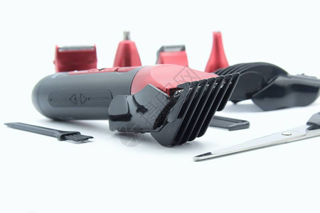 剪发机可移动工具剪子梳子头图片