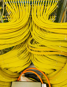 网络电缆RJ45和电缆光纤电缆的网图片