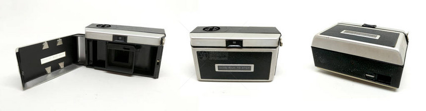 KodakInstamatic104摄像头在白色图片