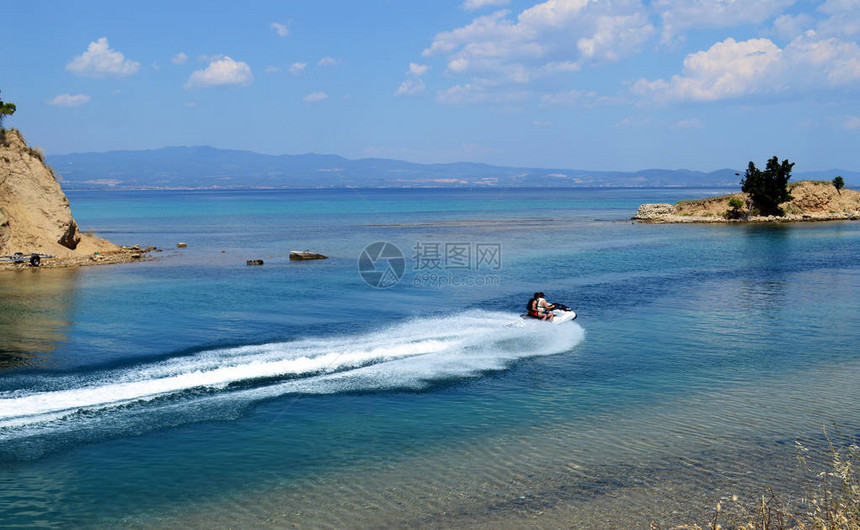 希腊Chalkidiki半岛卡桑德拉市NeaPoti图片