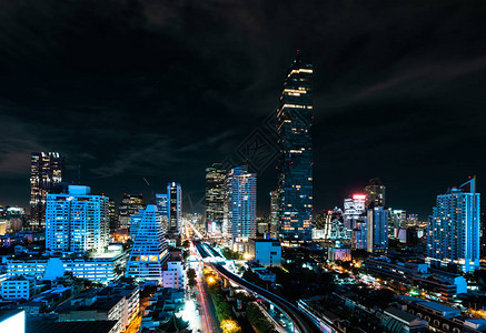 夜间泰国Bangkok城市风图片