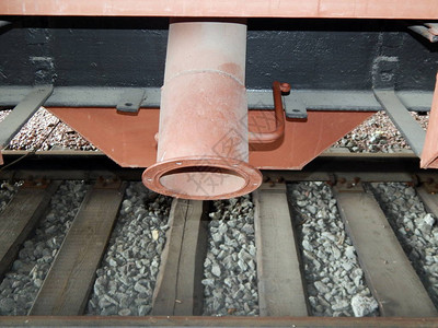 货车的铁路运输细节背景图片
