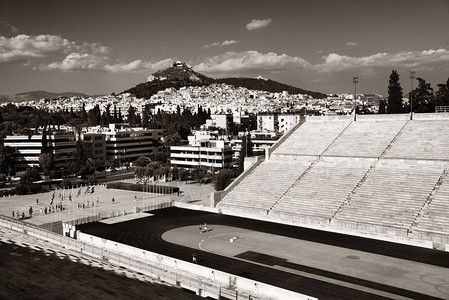 希腊雅典的Panathen图片