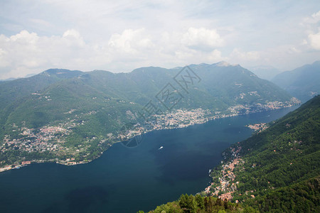 Como湖景观Lombardy区域图片