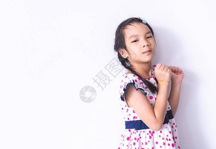 小亚洲女孩穿着甜美图片