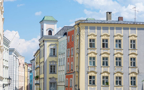 Passau德国巴伐利亚历史古图片