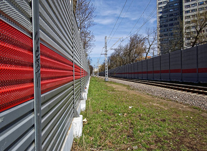 火车穿过莫斯科的城门图片