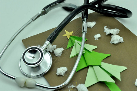 医疗器械和圣诞贺卡图片