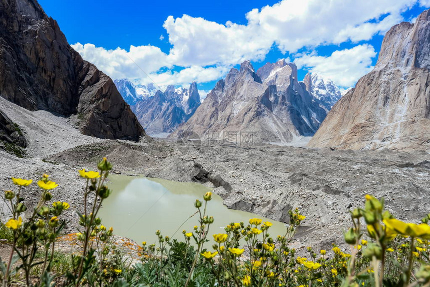 卡拉科姆山脉K2基地营巴图片
