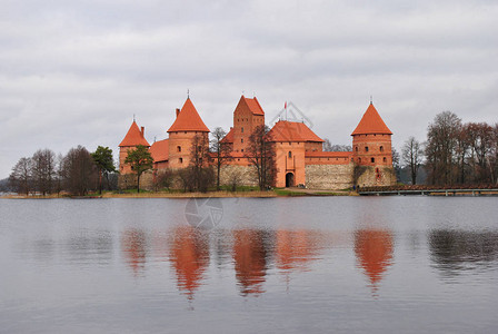 特拉凯岛城堡立陶宛图片