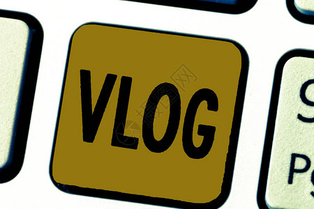 文字书写文本Vlog包含短视频素材社交媒体平台的博背景图片
