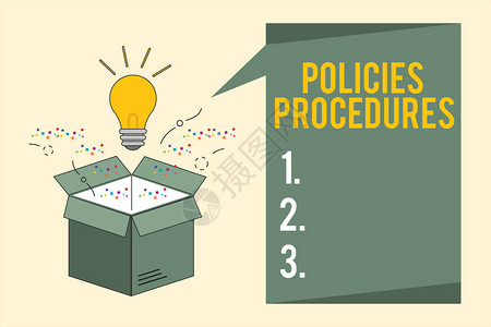 文字书写文本政策程序影响重大决策和行动规则指图片