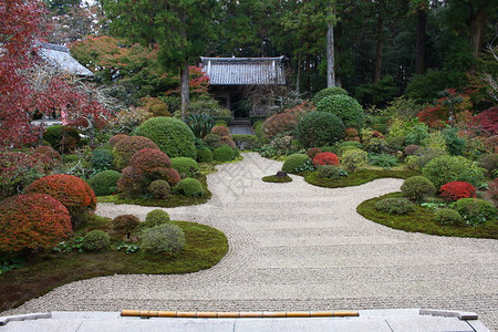 龙炭寺美丽的庭园图片