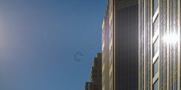 犹他州盐湖城的高耸建筑图片