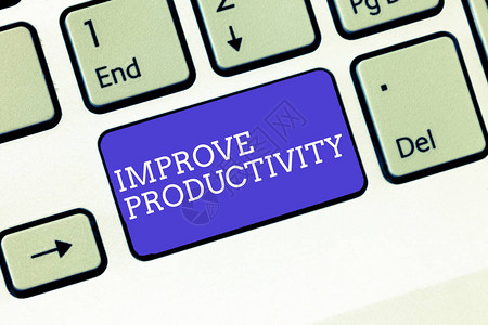 显示提高生产力的书写笔记展示提高输入时间质量和能分图片