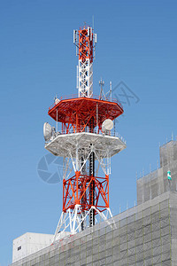 无线电移动通信天线塔图片