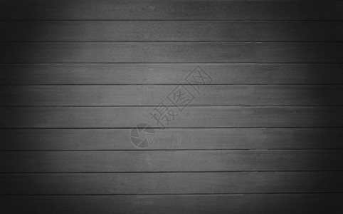 黑色木墙和灰色地板背景图片