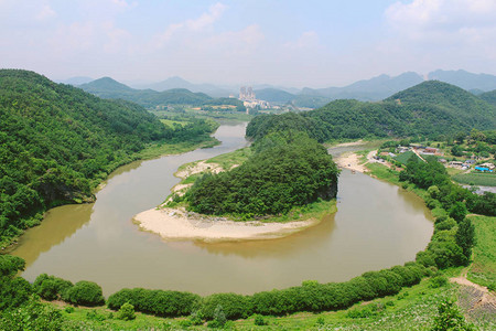 朝鲜半岛建造自然高清图片