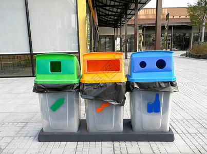 B废物垃圾回收处理图片