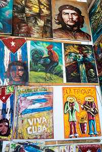 古巴艺术街图片