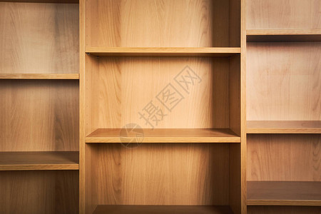 空的木书架背景图片