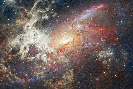 宇宙中数十亿星系的星系图片