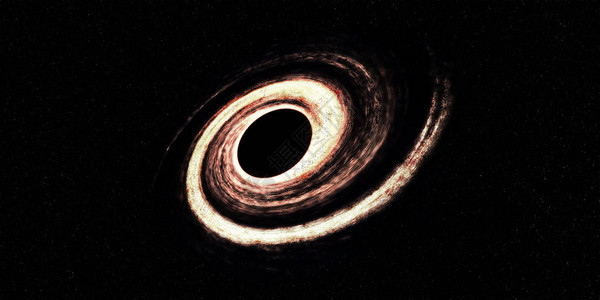 宇宙中的黑洞图片