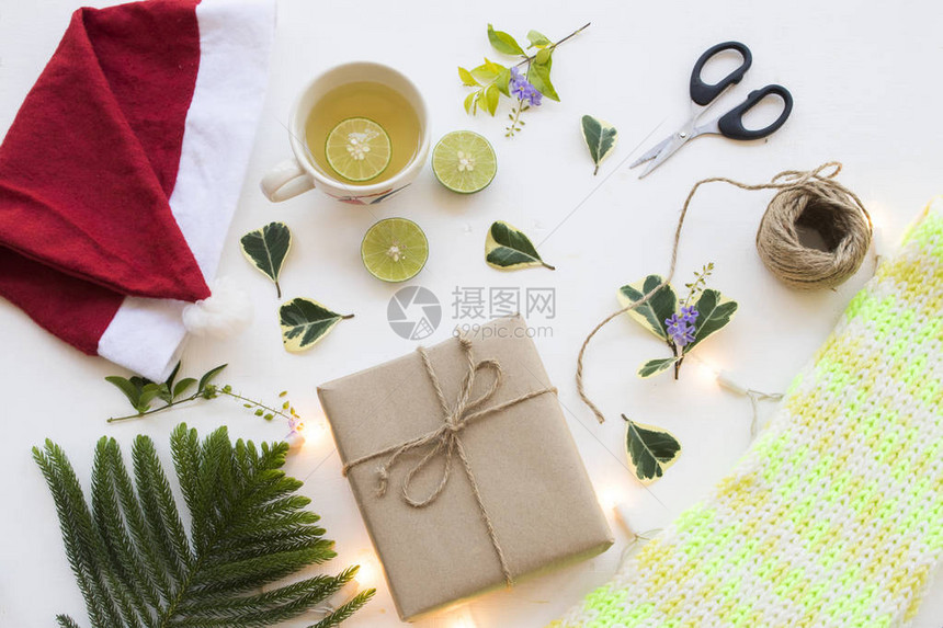 圣诞节和新年节日特别礼盒图片