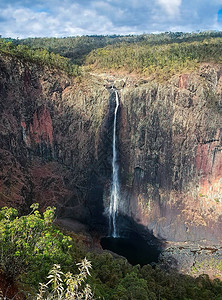 瓦拉曼瀑布是澳大利亚最高的永久单滴瀑布图片