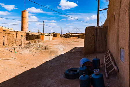 Taaouz是摩洛哥与阿尔及利亚接壤的最后一个村庄图片