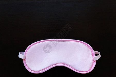 粉红色的睡眠眼罩图片