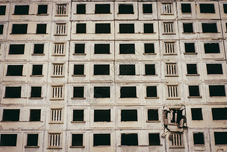 苏联解体后留下的未完工公寓楼作为苏联图片