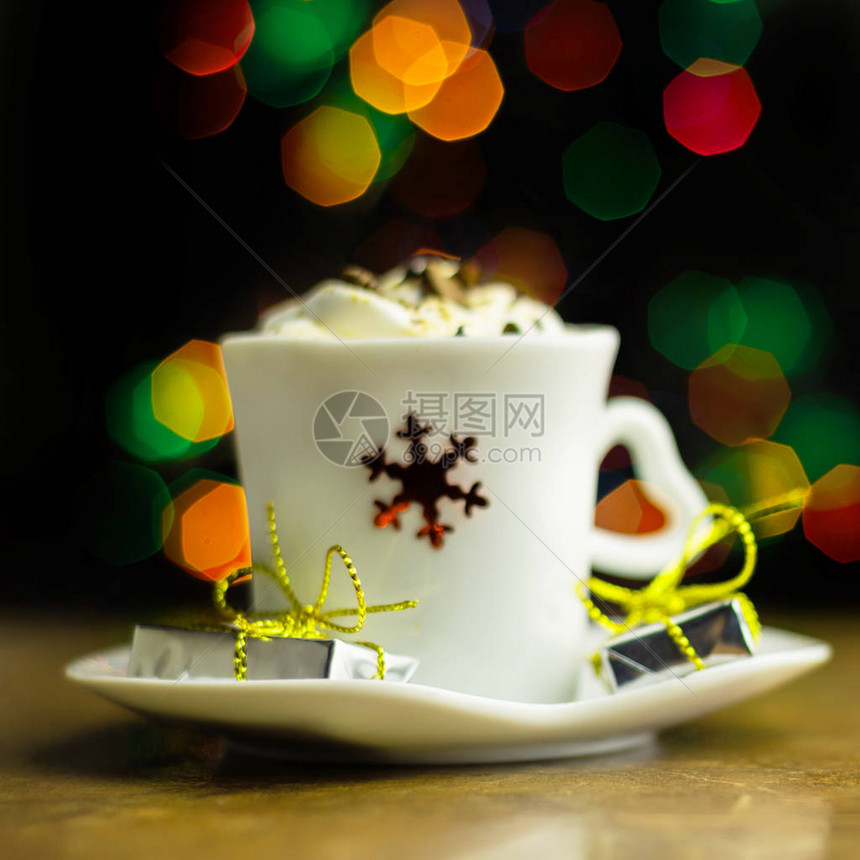 圣诞咖啡图片