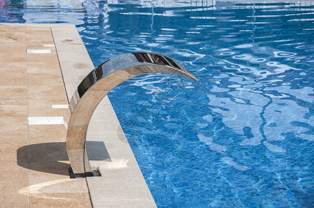 豪华酒店现代室外游泳池细节图片