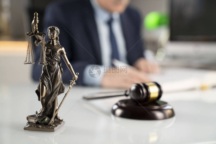 律师概念背景在办公图片