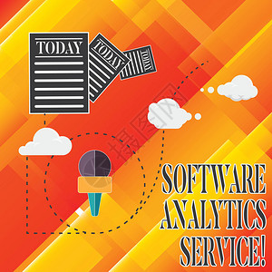 手写文本软件分析服务概念意义用于增强运营和创收信息和文件通过云托管背景