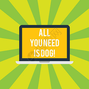 商业照片展示让一只小狗成为更快乐的狗爱可动物笔记本机监视器个人电脑板屏幕搜索文本空间OptopMonitorPerfectiv背景图片