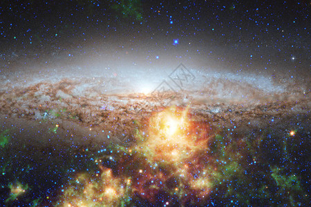 宇宙中数十亿星系的星系图片
