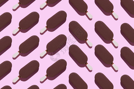 粉红色背景连续组织冰淇淋冰淇淋图片