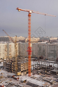 Crane和建筑工程图片